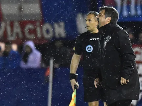 Caruso apareció con todo y le apuntó a Mascherano