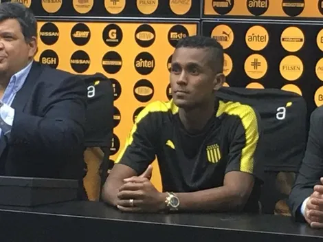 Fidel Martínez llegó a Peñarol y le cambiaron el apellido