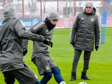 Heynckes: "James tiene mucho talento, pero que intente patear más al arco"