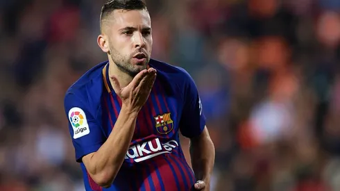 Jordi Alba disfruta del gran presente culé.
