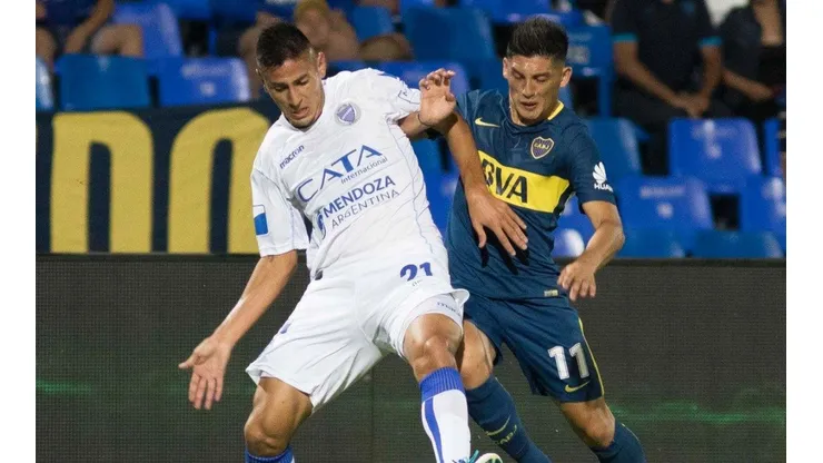 Godoy Cruz y Boca calentaron motores en Mendoza.
