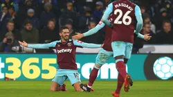 Lanzini, amado en Liverpool.