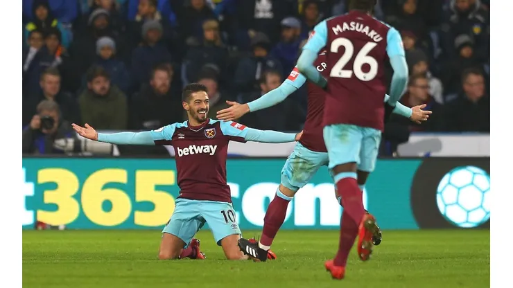 Lanzini, amado en Liverpool.
