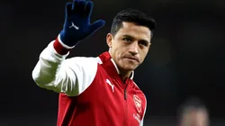Alexis Sánchez comenzó a despedirse del Arsenal.
