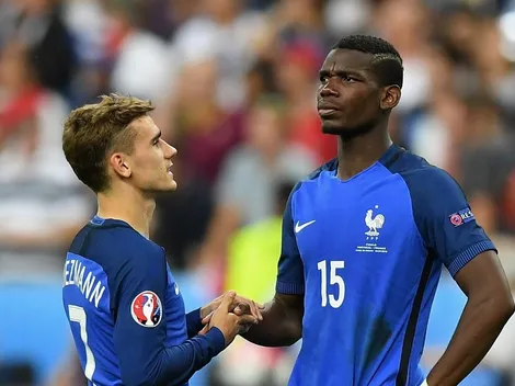 Griezmann "le pide" a Pogba que vaya al Aleti