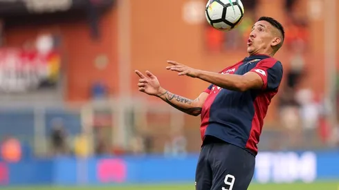 CONTROLA DE PECHO. Centurión en uno de sus últimos partidos de la actual temporada.