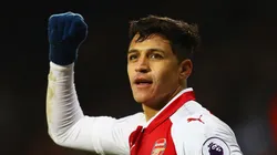 FESTEJA. Alexis podría volver a encontrarse con Pep en Manchester.