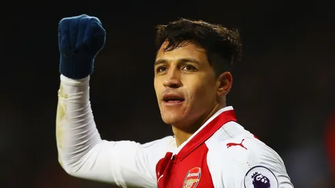 FESTEJA. Alexis podría volver a encontrarse con Pep en Manchester.