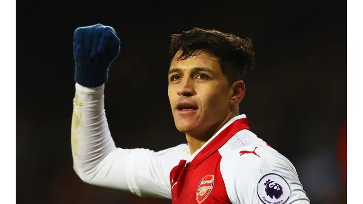 FESTEJA. Alexis podría volver a encontrarse con Pep en Manchester.