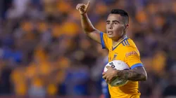 Lucas Zelarayán con los colores de Tigres.