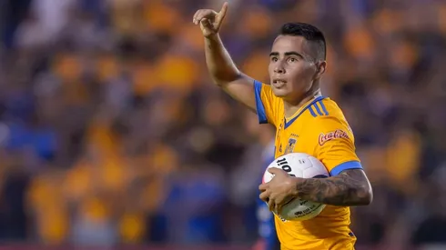 Lucas Zelarayán con los colores de Tigres.