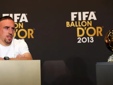 Ribery cree que le robaron el Balón de Oro