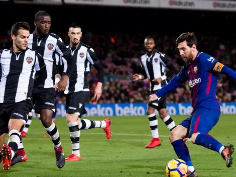 Messi está rodeado (otra vez)