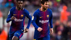 El mensaje de Messi después de su primer gol en 2018.