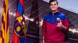 Philippe Coutinho ya posó con los colores de Barcelona.