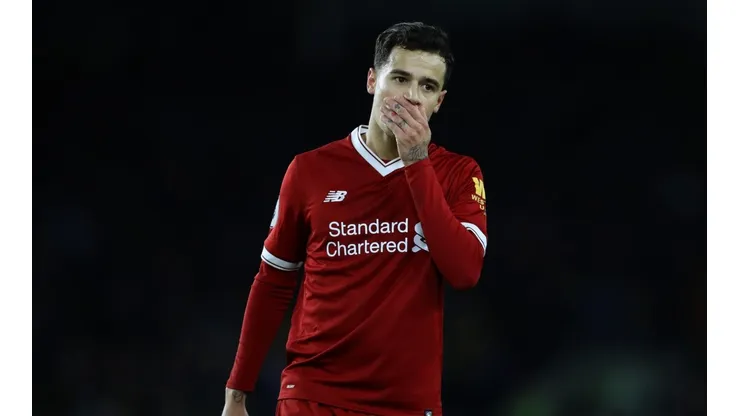 NO LO PUEDE CREER. Coutinho era uno de los ídolos de la afición.