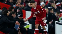 Coutinho con la piel de Liverpool.