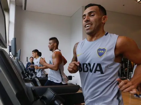 Otra vez en casa: la primera foto de Tevez en su regreso a Boca