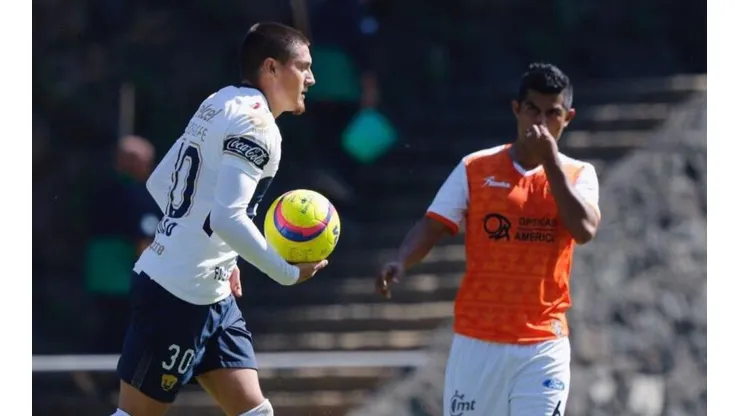 EL GOLEADOR. En el último amistoso del 2017, Nicolás Castillo volvió al gol.