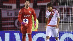 Augusto Batalla defendiendo la piel de River