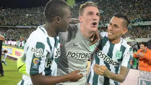 Franco Armani gritando por amor a los colores.