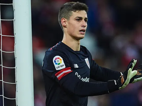 Asoma el primer refuerzo blanco: Kepa ya está en Madrid
