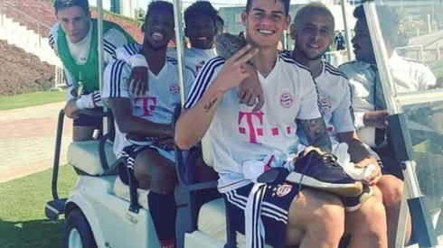 La alegría y unión de grupo es de admirar en el conjunto Bávaro (FOTO: Instagram)