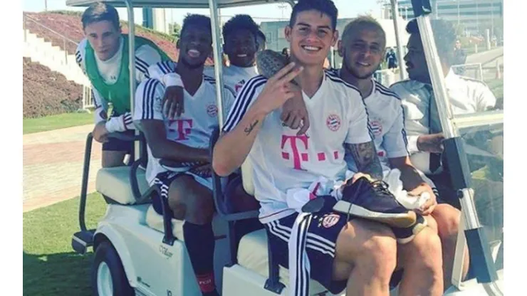 La alegría y unión de grupo es de admirar en el conjunto Bávaro (FOTO: Instagram)