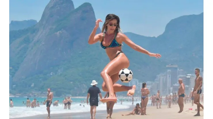 La amiga de Ronaldinho que enamoró a todos.