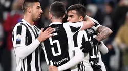FESTEJA EL DUEÑO DE CASA. La Juventus venció al Torino en su estadio y clasificó a las semifinales.