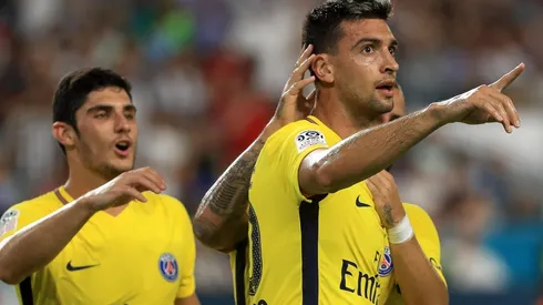 Javier Pastore, con la piel de Paris Saint Germain.