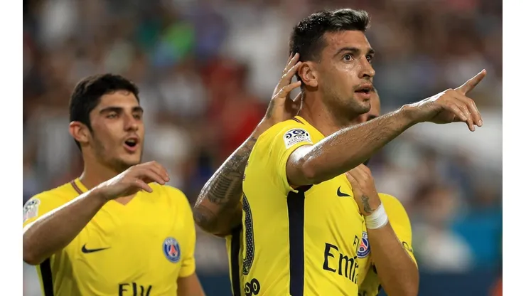 Javier Pastore, con la piel de Paris Saint Germain.