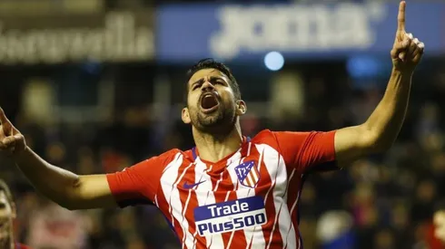 VOLVIÓ EL LAGARTO. A Diego Costa le bastaron cuatro minutos para anotar (Foto: Twitter/LaLiga).