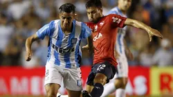 RIVALES EN LA CANCHA. En el último Clásico de Avellaneda, Racing e Independiente dieron que hablar y mucho.