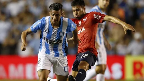 RIVALES EN LA CANCHA. En el último Clásico de Avellaneda, Racing e Independiente dieron que hablar y mucho.
