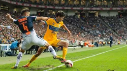 Damm defendiendo los colores de Tigres.