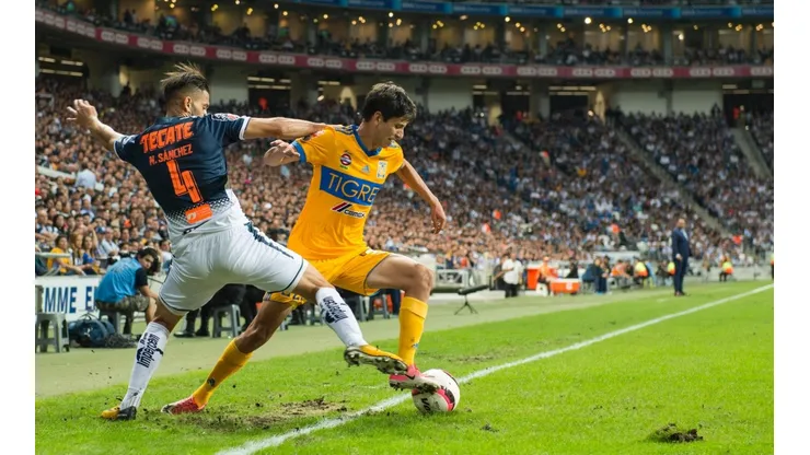 Damm defendiendo los colores de Tigres.