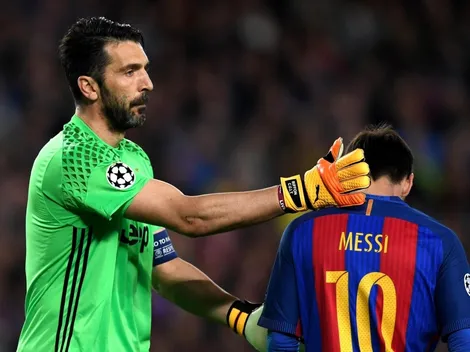 Buffon dejó afuera a Messi