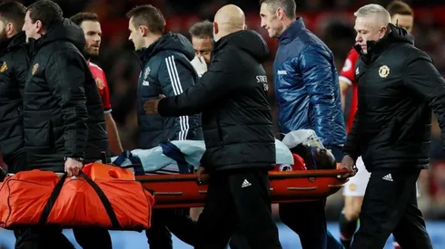 SIN PALABRAS. La imagen de Lukaku ya recorre el mundo por las redes sociales (Foto: Getty).