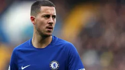 SE VE DE BLANCO. Hazard es una de las estrellas del Chelsea, pero sueña con el Madrid.