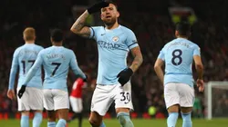 Nicolás Otamendi con la piel de Manchester City.