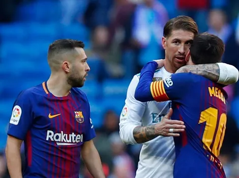 Messi baila sabroso a Sergio Ramos en un GIF