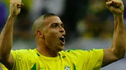 TENDENCIA. Ronaldo festeja un gol ante Turquía con su recordado peinado (Foto: Getty).