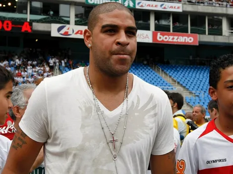 Adriano se ilusiona con jugar la Libertadores para Flamengo