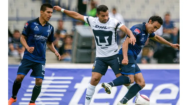 Bryan Rabello con la piel de Pumas.