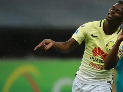 Darwin Quintero frenó a un invasor con su camiseta