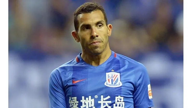 Carlos Tevez no la pasó bien en China.