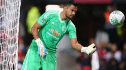Sergio Romero, con poco lugar en Inglaterra.