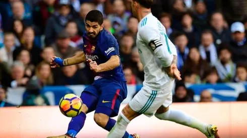 Luis Suárez y Sergio Ramos tuvieron algunos cruces picantes.