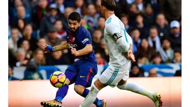 Luis Suárez y Sergio Ramos tuvieron algunos cruces picantes.